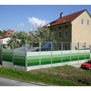 Schallmauer in hoher Qualität für Wohngebiet